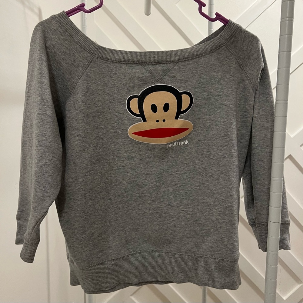 Paul Frank Sweatshirt | off the shoulders